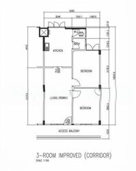 Blk 2 Saint George's Road (Kallang/Whampoa), HDB 3 Rooms #636895581